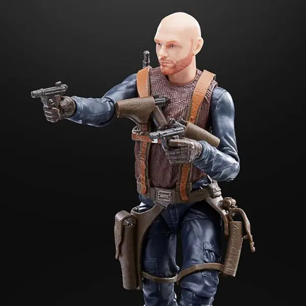 STAR WARS The Mandalorian Figurine Migs Mayfeld Black Series Hasbro