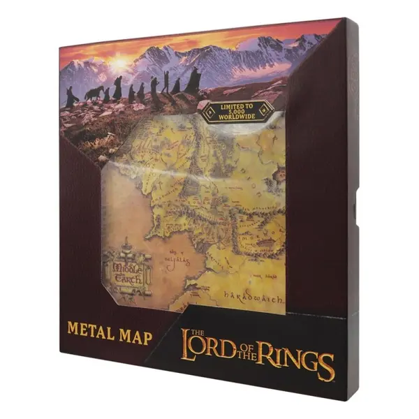 Le Seigneur des Anneaux - Réplique Map Le Seigneur des Anneaux Limited Edition