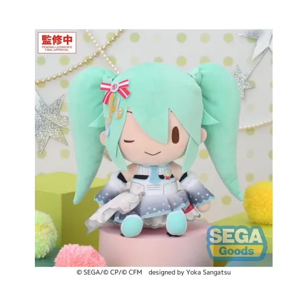Hatsune Miku: Colorful Stage! peluche fuwa petit Stage SEKAI Hatsune Miku Brand New World 22 cm