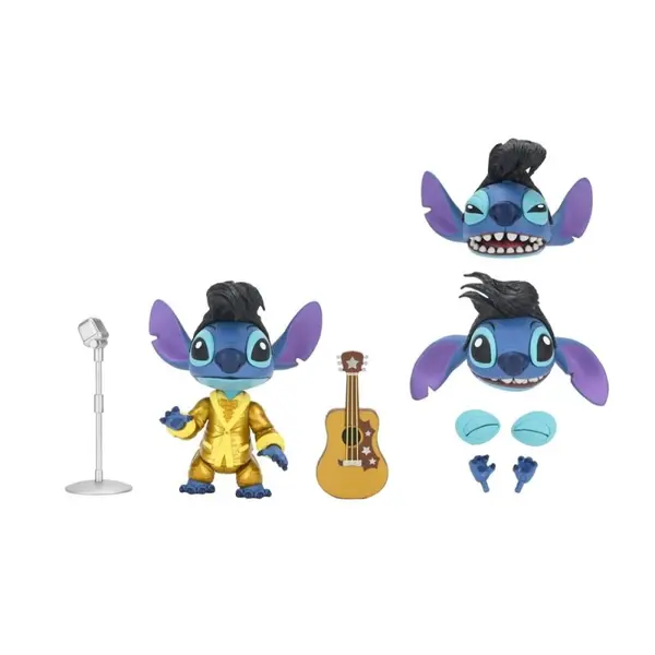 Lilo & Stitch - Figurine Ultimate Gold Suit Elvis Stitch 18 cm