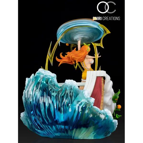 ONE PIECE Statue Nami Thunderbolt Tempo Oniri Créations