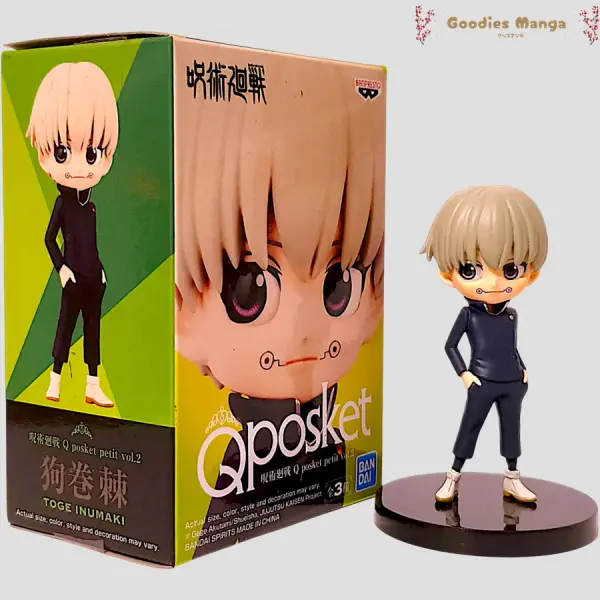 Figurine Toge Inumaki Q Posket Petit Jujutsu Kaisen 7 cm