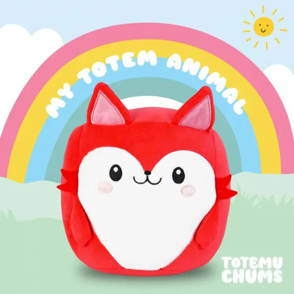 Totemu Chums - Peluche Cute 'n' Kawaii Fox 19 cm