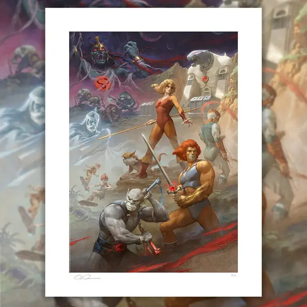 COSMOCATS Impression Art Print ThunderCats, Ho! Sideshow