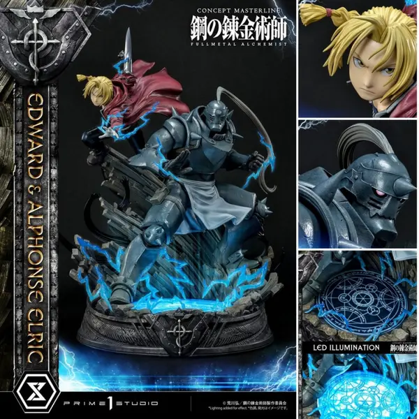 FULLMETAL ALCHEMIST Statue Edward & Alphonse Elric Regular Prime 1 Studio