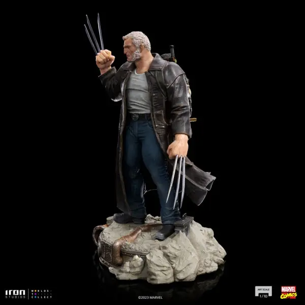 X-MEN Statue Old Man Logan Wolverine 50th Anniversary Art Scale Iron Studios