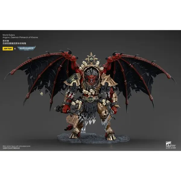 Warhammer 40k - Figurine World Eaters Angron Daemon Primarch of Khorne 48 cm