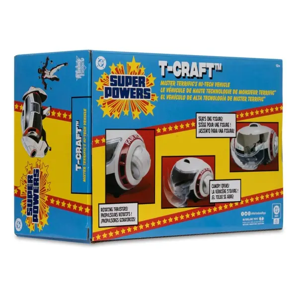 Superman (2025) DC Direct - Figurine avec véhicule Super Powers Mr. Terrific & T-Craft