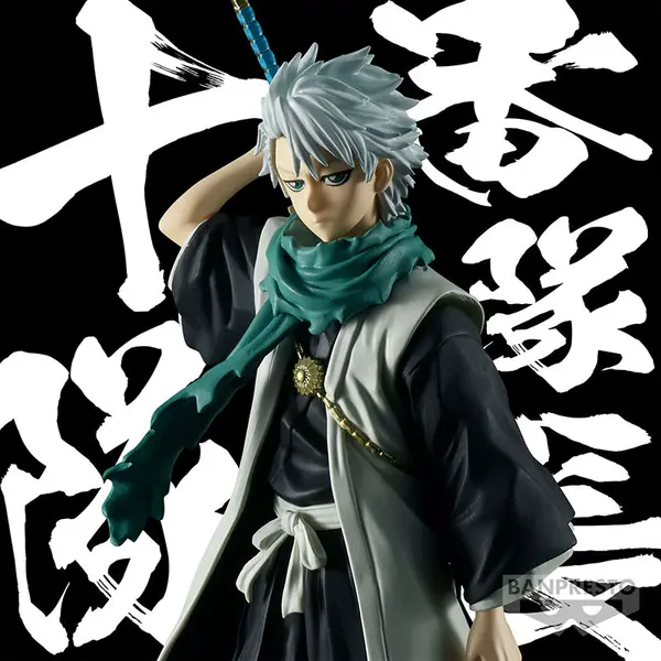 BLEACH Figurine Toshiro Hitsugaya Solid and Souls Banpresto
