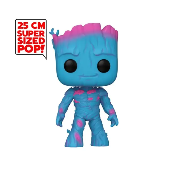 Figurine Marvel - Guardians Of The Galaxy 3 Groot Black Light Pop 25cm