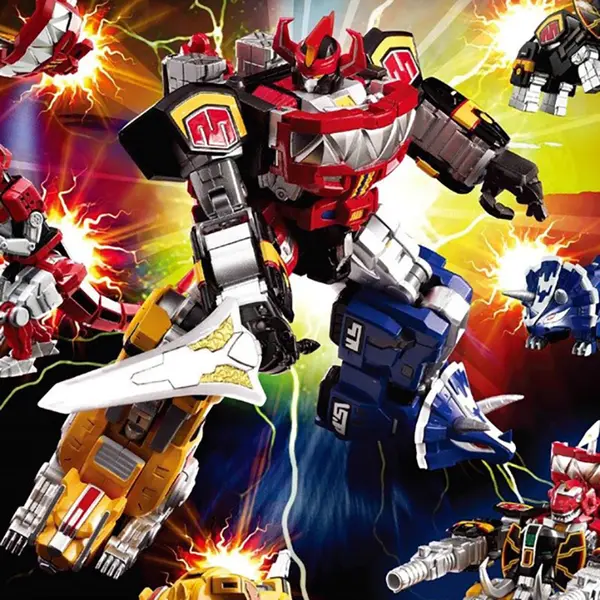 POWER RANGERS Model Kit Megazord Flame Toys