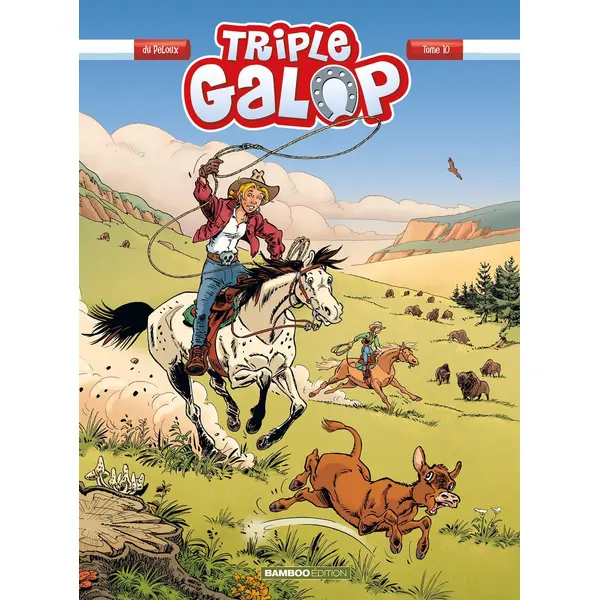 TRIPLE GALOP - TOME 10 - TOP HUMOUR