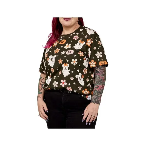 Disney - Tee T-Shirt Unisexe Mickey & ses amis Halloween By Loungefly