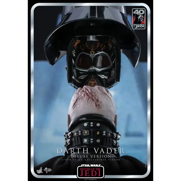 STAR WARS Episode VI Figurine Dark Vador 40th Anniversary Movie Masterpiece Deluxe Version Hot Toys